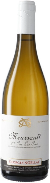 Вино Domaine Georges Noellat, Meursault 1er Cru Les Cras AOC, 2020