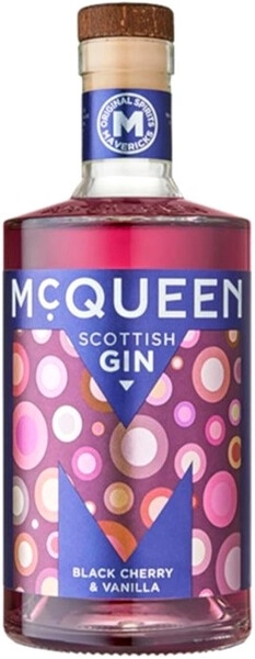 Джин McQueen Black Cherry & Vanilla, 0.7 л