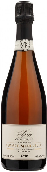 Шампанское Champagne Gonet-Medeville, Bouzy "Les Savelons" Grand Cru Blanc de Noirs Extra Brut AOC, 2020