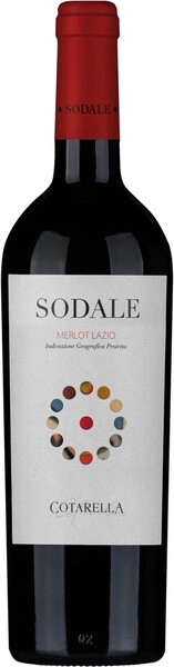Вино Cotarella, Sodale Merlot, Lazio IGP, 2021