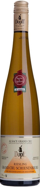 Вино Dopff au Moulin, Schoenenbourg Riesling Alsace Grand Cru AOC, 2012