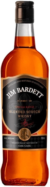 Виски Jim Bardett Blended Scotch Whisky, 0.7 л