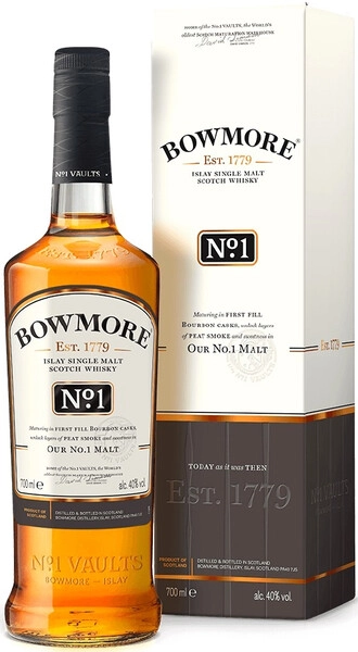 Виски Bowmore No.1, gift box, 0.7 л