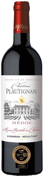 Вино Chateau Plautignan, Mеdoc AOC, 2023