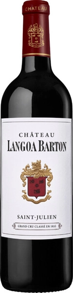 Вино Chateau Langoa Barton, Saint-Julien AOC, 2019, 1.5 л