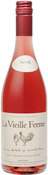 Вино Perrin et Fils, La Vieille Ferme Rose, Cotes du Ventoux AOC, 2018