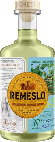 Ликер Remeslo Homemade Lemon Bitter, 0.5 л