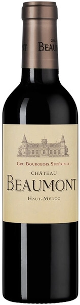 Вино Chateau Beaumont, Haut-Medoc AOC Cru Bourgeois Superieur, 2020, 375 мл