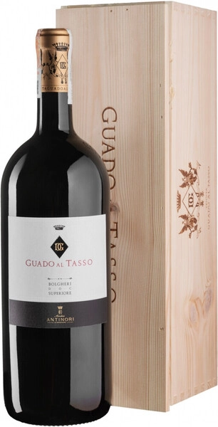 Вино Guado al Tasso, Bolgheri Superiore DOC, 2020, wooden box, 1.5 л