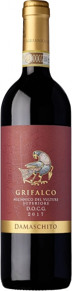Вино Grifalco, Damaschito Aglianico del Vulture Superiore DOCG, 2017