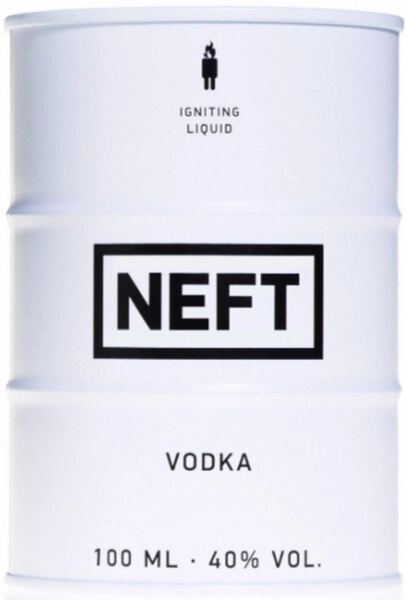 Водка Neft, white barrel, 100 мл