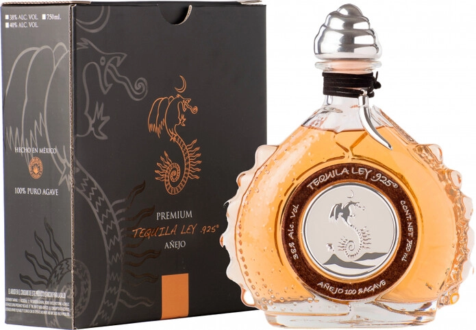 Текила Ley 925 Anejo, gift box Diamond, 0.75 л