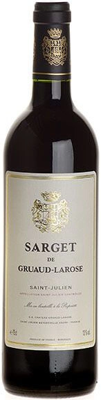 Вино Sarget du Gruaud-Larose, AOC Saint-Julien, 2002