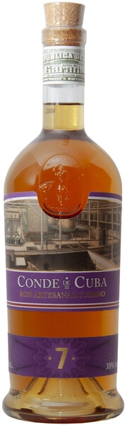 Ром Conde de Cuba 7 Anos, 0.7 л