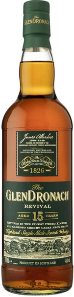 Виски Glendronach, Revival 15 Years Old, 0.7 л