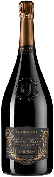 Шампанское Pierre Peters, Cuvee Speciale "Les Chetillons" Grand Cru Brut, Champagne AOC, 2017, 1.5 л
