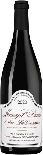 Вино Domaine Gerard Peirazeau, Morey-Saint-Denis 1-er Cru Les Genavrieres AOC, 2020