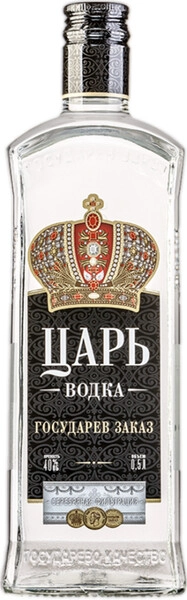 Водка Царь, 0.5 л