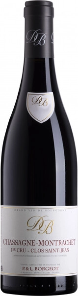 Вино P. & L. Borgeot, Chassagne-Montrachet 1er Cru Clos Saint-Jean AOC, 2022