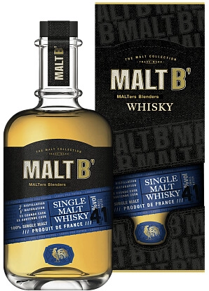 Виски Malt B' France Single Malt, gift box, 0.7 л