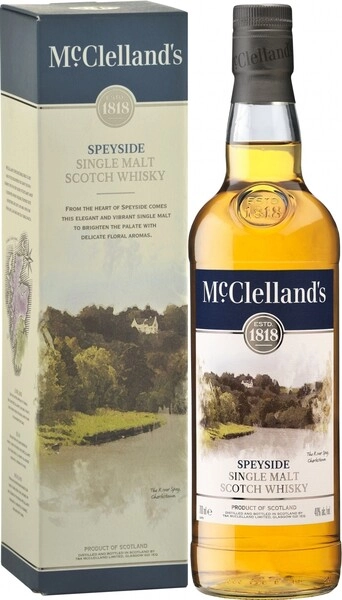 Виски McClelland's Speyside, gift box, 0.7 л