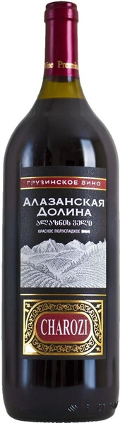 Вино Jardeli, Charozi Alazani Valley Red Semi-Sweet, 2022, 1.5 л