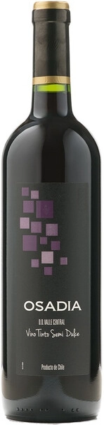 Вино Osadia Tinto Semi Dulce, Central Valley DO