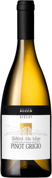 Вино Bozen, Pinot Grigio, Sudtirol Alto Adige DOC, 2024