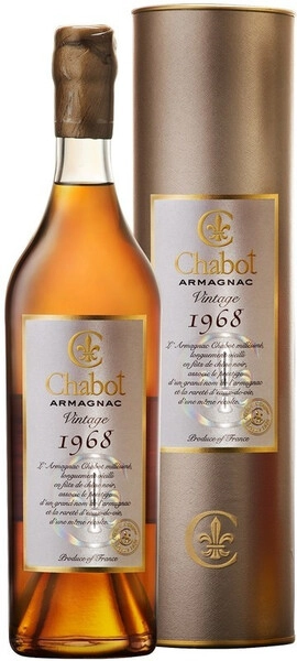 Арманьяк Chabot, 1968, gift tube, 0.7 л