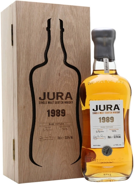 Виски Isle of Jura Rare Vintage, 1989, wooden box, 0.7 л