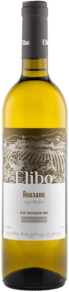 Вино "Elibo" Alazani White, 2024