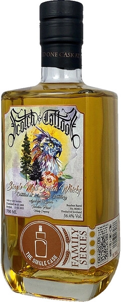 Виски Scotch & Tattoos Auchroisk Cask №803811 13 Years Old, 0.7 л