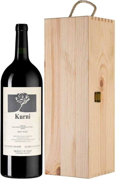 Вино Oasi degli Angeli, "Kurni", Marche Rosso IGT, 2022, wooden box, 1.5 л