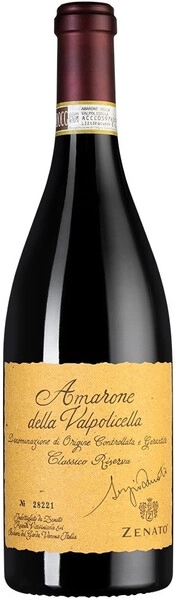 Вино Zenato, Sergio Zenato Amarone della Valpolicella DOC Classico Riserva, 2018