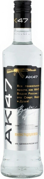 Водка Шуйская Водка, "АК-47", 0.5 л