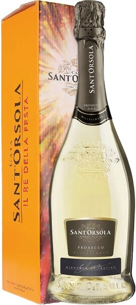 Игристое вино Fratelli Martini, Casa Sant'Orsola Prosecco DOC Millesimato, 2024, gift box