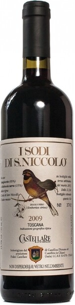 Вино Castellare di Castellina, I Sodi di San Niccolo, Toscana IGT, 2009