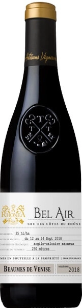 Вино Rhonea, Bel Air Beaumes de Venise AOC, 2018