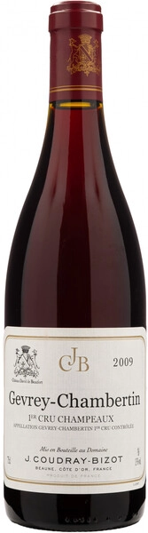 Вино J.Coudray-Bizot, Gevrey-Chambertin 1-er Cru Champeaux AOC, 2009