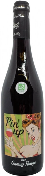 Вино Domaine de la Coche, "Pin'Up" Gamay Rouge, Val de Loire Pays de Retz IGP, 2023