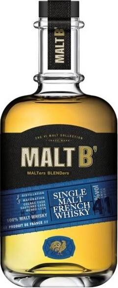 Виски Malt B' France Single Malt, 0.7 л