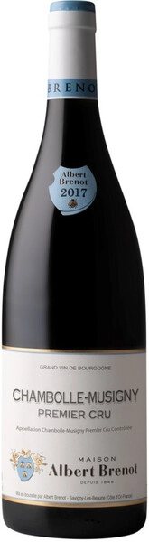 Вино Albert Brenot, Chambolle-Musigny 1-er Cru AOC, 2017