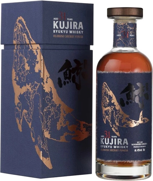 Виски Kujira Ryukyu 31 Years Old Oloroso Sherry Finish, gift box, 0.7 л