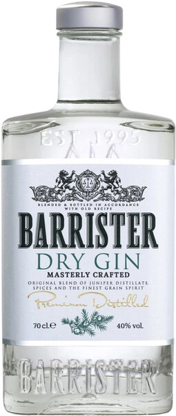 Джин Barrister Dry Gin, 0.7 л