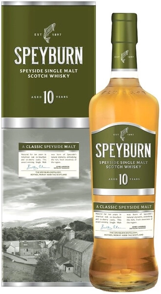Виски Speyburn 10 years, gift box, 0.7 л