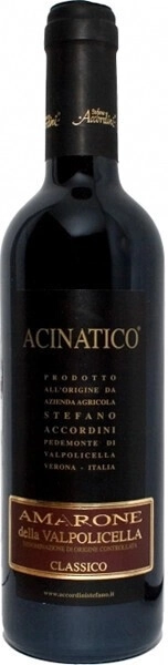 Вино Stefano Accordini, Acinatico Amarone della Valpolicella Classico DOCG, 2020, 375 мл