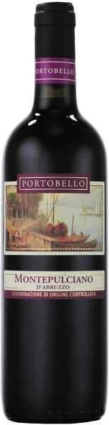 Вино Vinispa, Portobello Montepulciano d'Abruzzo DOC, 2023