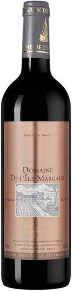 Вино Domaine de l'Ile Margaux, Bordeaux Superieur AOC, 2007