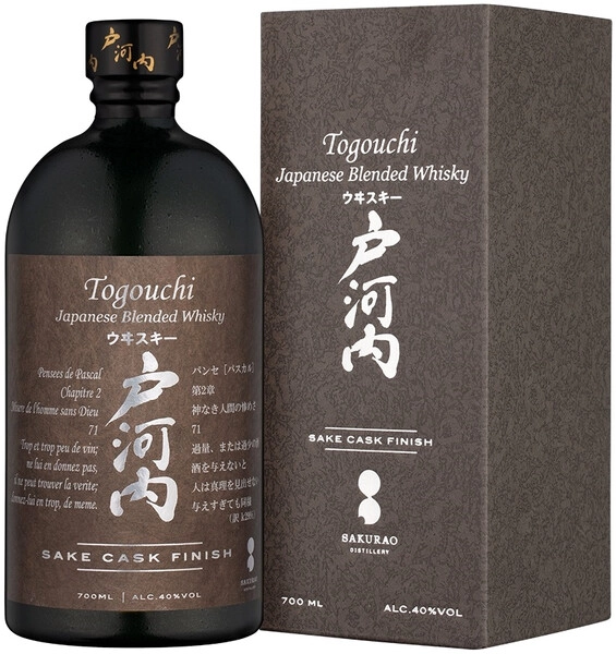 Виски Togouchi Sake Cask Finish, gift box, 0.7 л
