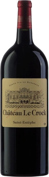Вино Chateau Le Crock, Saint-Estephe AOC Cru Bourgeois, 2019, 1.5 л